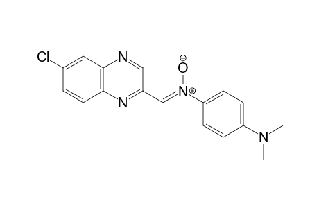 alpha-(6-chloro-2-quinoxalinyl)-N-[p-(dimethylamino)phenyl]nitrone