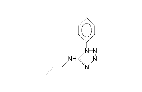 1-Phenyl-5-propylamino-tetrazole