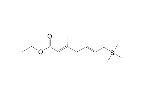 (2E,5E)-Ethyl 3-methyl-7-(trimethylsilyl)hepta-2,5-dienoate