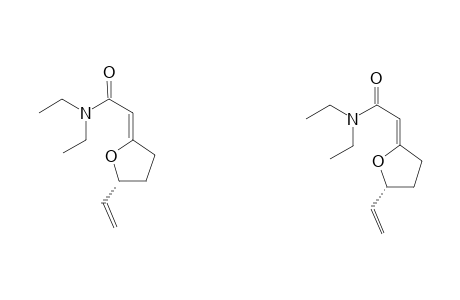 2-(2-Diethylamino-2-oxoethylidene)-5-vinyltetrahydrofuran