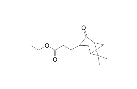 Ethyl 3-[3-(6,6-dimethyl[3.1.1]heptan-2-one)]propanoate