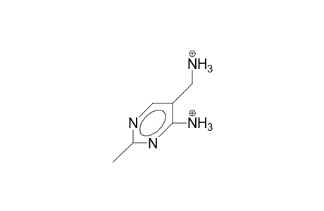 4-Amino-5-aminomethyl-2-methyl-pyrimidine dication