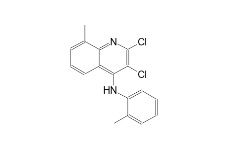 4-quinolinamine, 2,3-dichloro-8-methyl-N-(2-methylphenyl)-