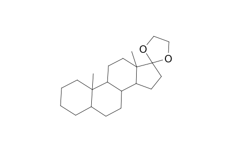 Androstan-17-one, cyclic 1,2-ethanediyl acetal