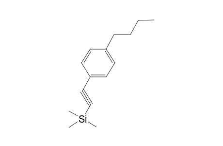 2-(4-butylphenyl)ethynyl-trimethyl-silane