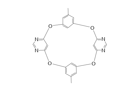 4,6,16,18-TETRAAZA-11,23-DIMETHYL-2,8,14,20-TETRAOXACALIX-[4]-ARENE