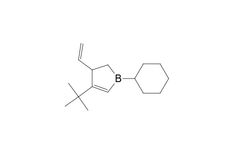 4-tert-Butyl-1-cyclohexyl-3-ethenyl-2,3-dihydroborole
