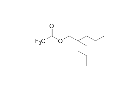 trifluoroacetic acid, 2-methyl-2-propylpentyl ester