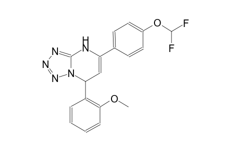 5-[4-(difluoromethoxy)phenyl]-7-(2-methoxyphenyl)-4,7-dihydrotetraazolo[1,5-a]pyrimidine