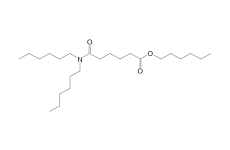 Adipic acid, monoamide, N,N-dihexyl-, hexyl ester