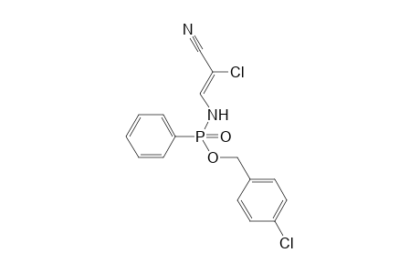 (Z)-P-4-Chlorobenzoxy-P-phenyl-N-(2-chloroacrylonitrile)phosphonamide