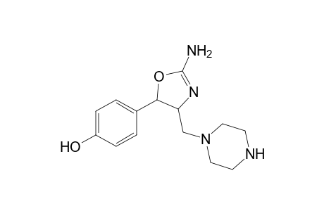 5-(4-Hydroxyphenyl-4-piperazino)methyl-2-amino-2-oxazoline