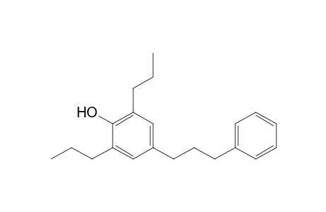 2,6-dipropyl-4-(3-phenylpropyl)phenol