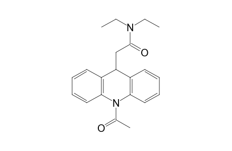 10-acetyl-N,N-diethyl-9-acridanacetamide