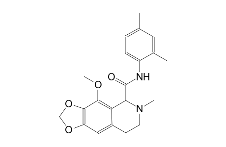 N-(2,4-dimethylphenyl)-4-methoxy-6-methyl-5,6,7,8-tetrahydro[1,3]dioxolo[4,5-g]isoquinoline-5-carboxamide