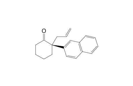 (S)-2-allyl-2-(naphthalen-2-yl)cyclohexan-1-one