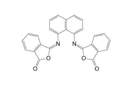 1,8-Bis-(1,3-dihydro-1-oxo-isobenzfur-3-ylideneamino)-naphthalene