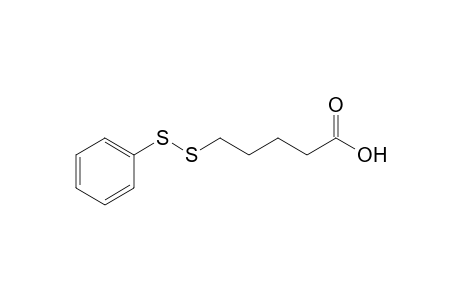 5-(Phenyldisulfanyl)pentanoic acid