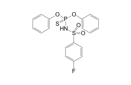 N-diphenoxyphosphinothioyl-4-fluoro-benzenesulfonamide