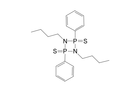 1,3-Dibutyl-2,4-diphenyl-2,4-disulfide 1,3,2,4-diazadiphosphetidine