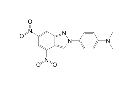 2-(4-N,N-Dimethylaminophenyl)-4,6-dinitro-2H-indazole