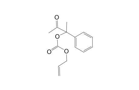 Allyl 3-oxo-2-phenylbutan-2-yl carbonate