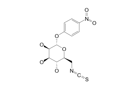 PARA-NITROPHENYL-6-DEOXY-6-ISOTHIOCYANATO-ALPHA-D-MANNOPYRANOSIDE