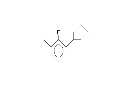Benzene, 1-cyclopentyl-2-fluoro-3-methyl-