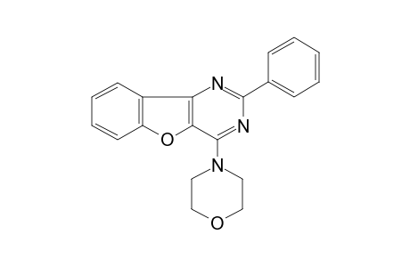 4-(4-Morpholinyl)-2-phenyl[1]benzofuro[3,2-d]pyrimidine