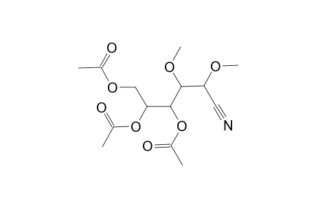 4,5,6-Tri-O-acetyl-2,3-di-O-methyl-D-mannonitrile