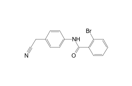 2-Bromanyl-N-[4-(cyanomethyl)phenyl]benzamide