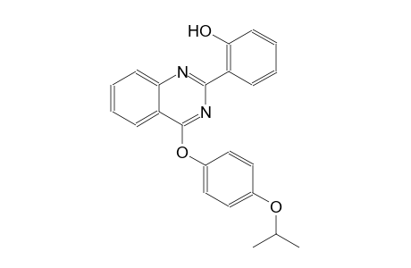 2-[4-(4-isopropoxyphenoxy)-2-quinazolinyl]phenol