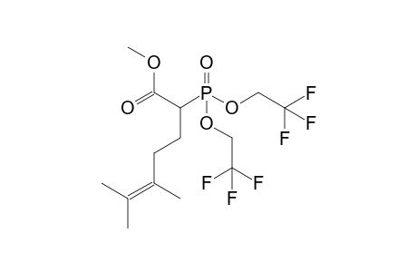2-[Bis-(2,2,2-trifluoro-ethoxy)-phosphoryl]-5,6-dimethyl-hept-5-enoic acid methyl ester
