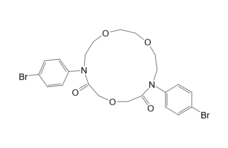 7,13-Bis(4-bromophenyl)-1,4,10-trioxa-7,13-diazacyclopentadecane-8,12-dione