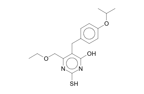 6-(Ethoxymethyl)-5-(4-isopropoxybenzyl)-2-sulfanyl-4-pyrimidinol