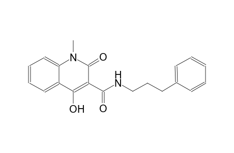 4-hydroxy-1-methyl-2-oxo-N-(3-phenylpropyl)-1,2-dihydro-3-quinolinecarboxamide