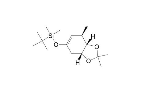 Silane, (1,1-dimethylethyl)dimethyl[(3a,4,7,7a-tetrahydro-2,2,7-trimethyl-1,3-benzodioxol-5-yl)oxy]-, [3aR-(3a.alpha.,7.alpha.,7a.alpha.)]-