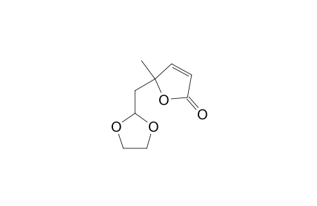 Rac-5-[(1,3-Dioxolan-2-yl)methyl]-5-methylfuran-2(5H)-one