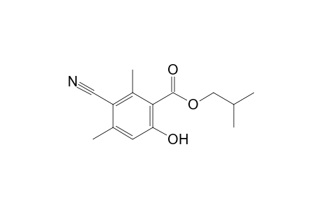 Isobutyl 3-Cyano-6-hydroxy-2,4-dimethylbenzoate