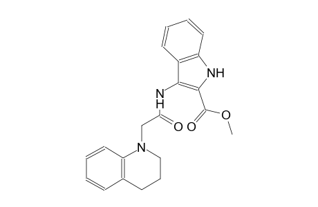 methyl 3-[(3,4-dihydro-1(2H)-quinolinylacetyl)amino]-1H-indole-2-carboxylate