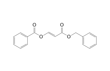 (E)-2-((Benzyloxy)carbonyl)vinyl benzoate