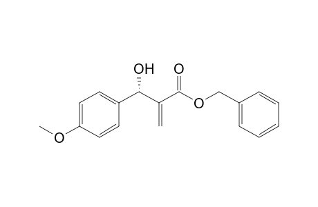 (phenylmethyl) 2-[(S)-(4-methoxyphenyl)-oxidanyl-methyl]prop-2-enoate