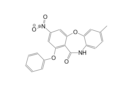 dibenzo[b,f][1,4]oxazepin-11(10H)-one, 7-methyl-3-nitro-1-phenoxy-