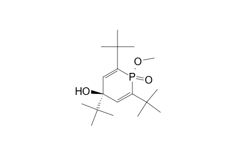 4-Phosphorinol, 2,4,6-tris(1,1-dimethylethyl)-1,4-dihydro-1-methoxy-, 1-oxide, trans-