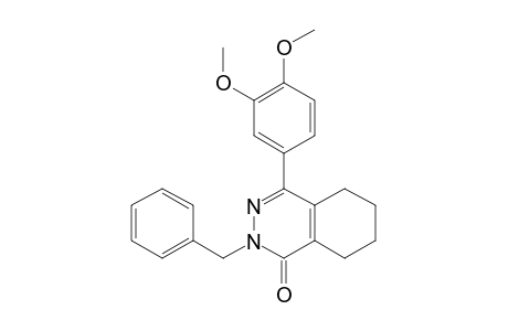 2-BENZYL-4-(3,4-DIMETHOXYPHENYL)-5,6,7,8-TETRAHYDRO-2H-PHTHALAZIN-1-ONE