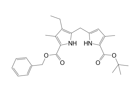 Benzyl 9-(tert-Butoxycarbonyl)-3-ethyl-2,8-dimethyldipyrromethane-1-carboxylate