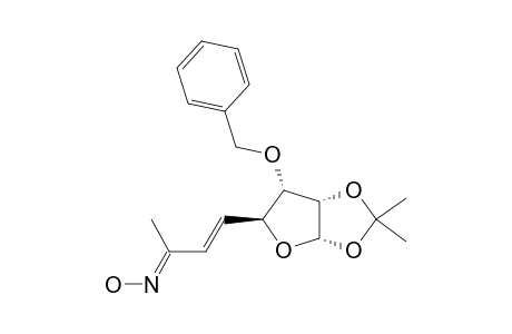 3-O-BENZYL-5,6,8-TRIDEOXY-7-HYDROXYIMINO-1,2-O-ISOPROPYLIDENE-ALPHA-D-RIBO-OCT-5-(E)-ENFURANOSE