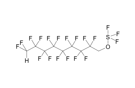TRIFLUORO(1,1,9-TRIHYDROHEXADECAFLUORONONYLOXY)SULPHURANE