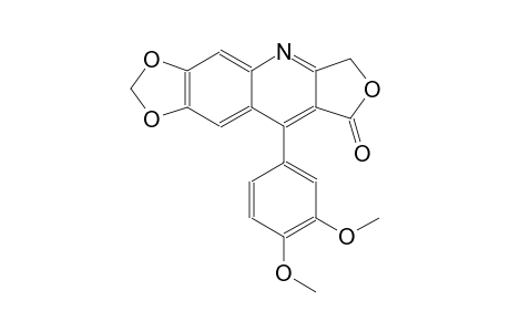 9-(3,4-Dimethoxyphenyl)[1,3]dioxolo[4,5-g]furo[3,4-b]quinolin-8(6H)-one