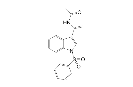 N-{1-[1-(Phenylsulfonyl)-1H-indol-3-yl]vinyl}acetamide